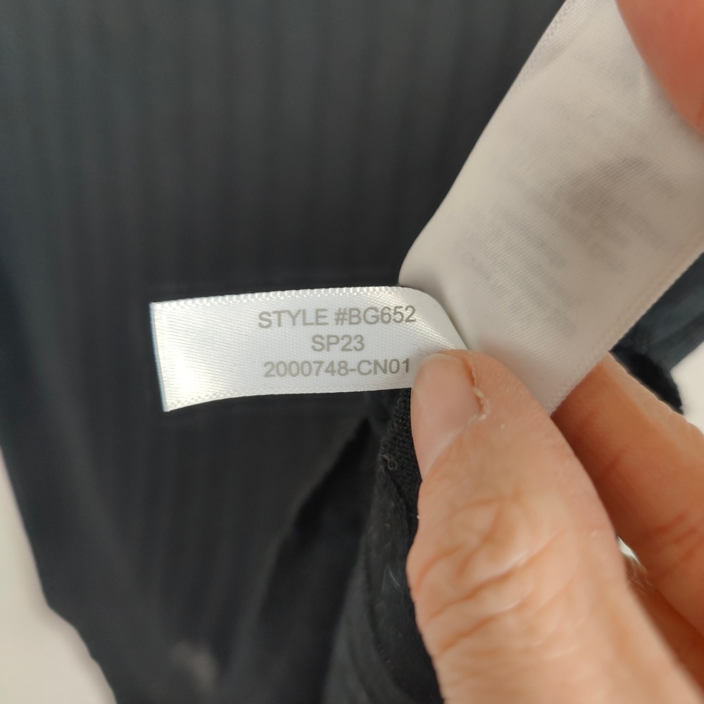 J.Crew Silk Cashmere-blend Cropped T-shirt Womens‎ Large Black Minimalist Preppy - Picture 7 of 9